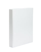 CARPETA CANGURO A4 PERSONALIZABLE 4 ANILLAS 25MM BLANCO | 14 UNIDADES | (PARDO)